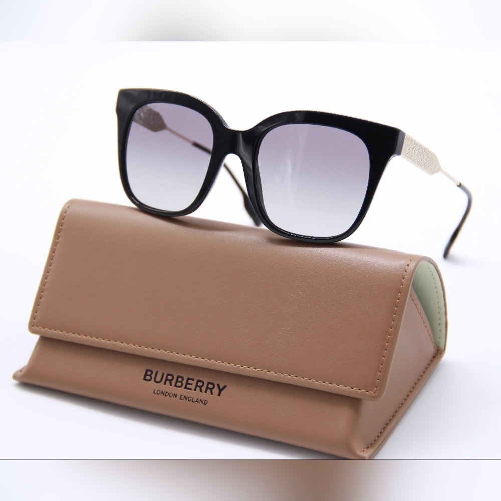 NEW BURBERRY EVELYN BE4328 3001/11  WOMEN SUNGLASSES BURBERRY BE4328 30011 - Picture 2 of 12